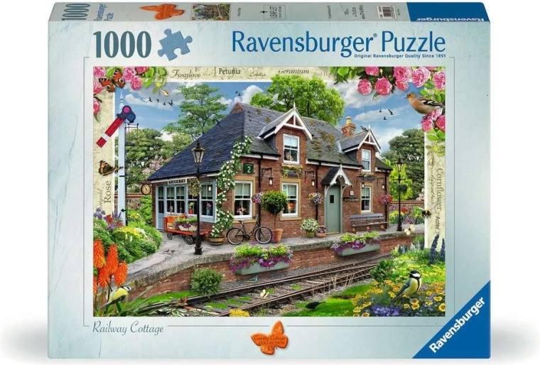 Puzzle Ravensburger Country Cottage: Stazione 1000 pezzi