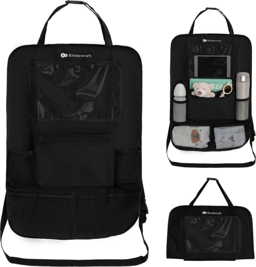 Kinderkraft organizzatore per auto 2 in 1 Black
