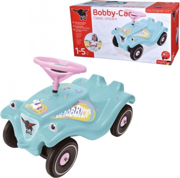 BIG Bobby Car Classic cavalcabile – Unicorno
