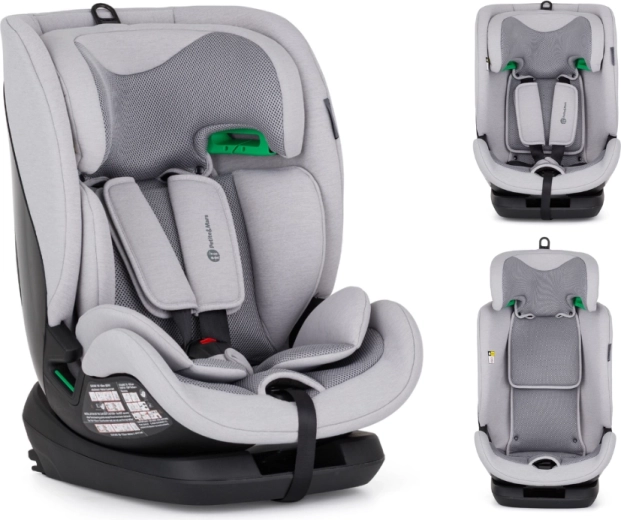 Seggiolino auto Petite&Mars Prime Pro i-Size gentle grey air 76–150 cm (9–36 kg)