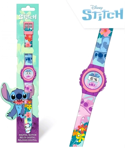 Orologio digitale in silicone Lilo e Stitch - 1 pezzo