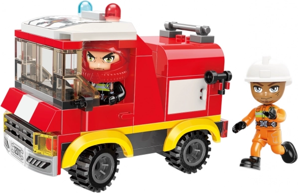 Set autocisterna dei vigili del fuoco QMAN MINE CITY