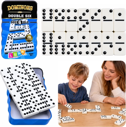 Gioco classico Domino - intrattenimento familiare e logico con 28 tessere