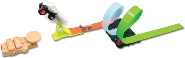Maisto Cyber Racers Micro Monster Spin and Smash pista da corsa