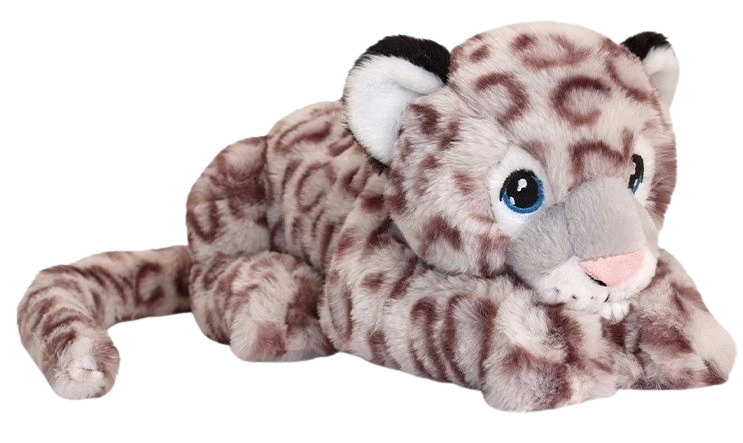 Leopardo delle nevi di peluche 25 cm KEEL