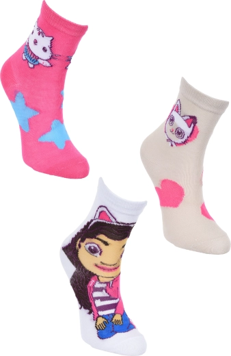 Calzini per bambini La casa delle bambole di Gabby - set da 6 paia