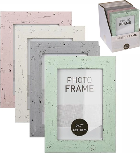 Cornice fotografica in legno 13 × 18 cm (mix 4 varianti)