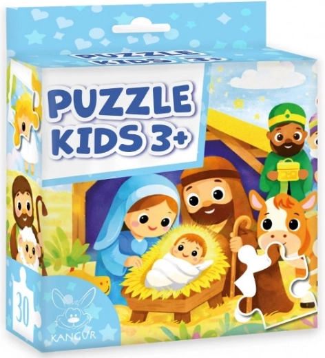 Puzzle per bambini 3+ La storia del presepe