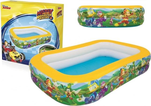Piscina gonfiabile Mickey Mouse 262 x 175 x 51 cm Bestway 91008