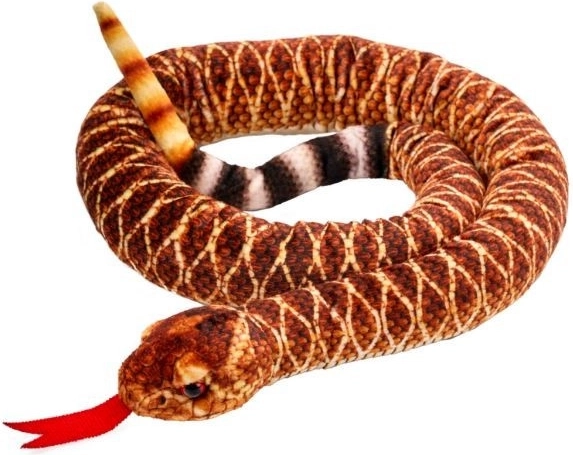 Serpente a sonagli del Texas peluche 100 cm