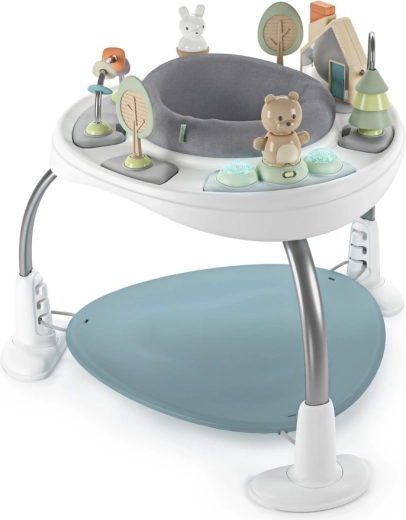 Ingenuity Spring & Sprout centro attività 2 in 1 e tavolino per bambini 6–24 mesi