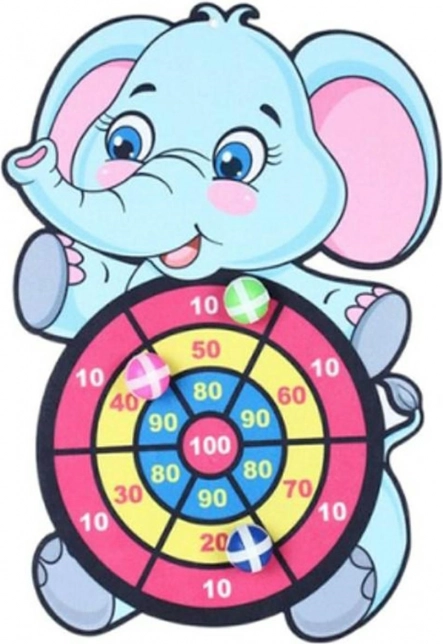 Gioco di freccette sicure con palline in velcro