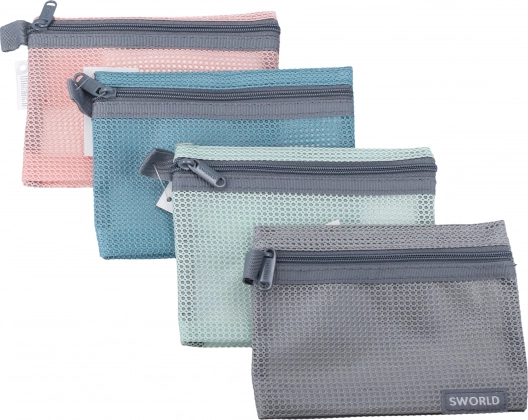 Cartella con zip 14x10,5 cm