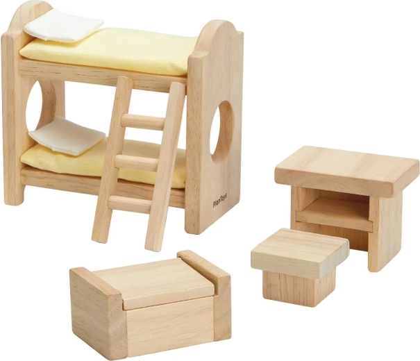 PlanToys cameretta per casa delle bambole Classic