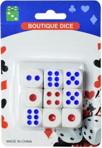 set di dadi per giochi da tavolo – 9 pz