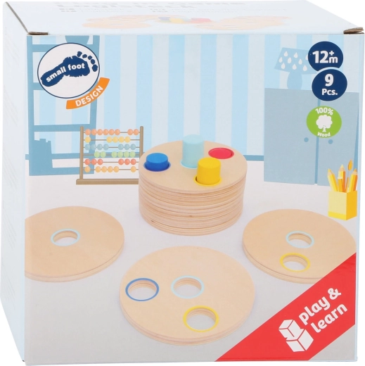 Puzzle logico in legno per bambini Small Foot