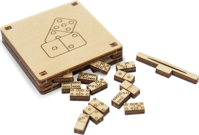 Mini domino 3D in legno WOODEN CITY