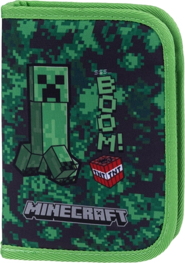 Astuccio scolastico a un piano BAAGL Minecraft Boom
