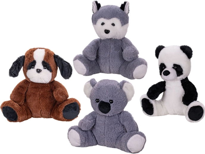 Pupazzo di peluche seduto 19 cm