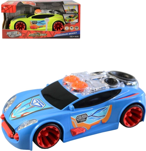 Auto da corsa a batterie con luce e suono 23 cm - 1 pezzo