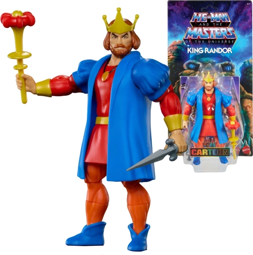 Masters of the Universe Origins – action figure King Randor con spada e scettro
