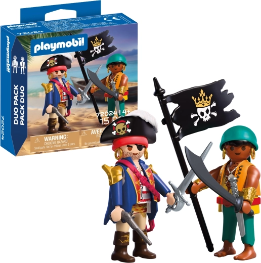 Playmobil Duo Pack – pirati con accessori, set da 15 pezzi