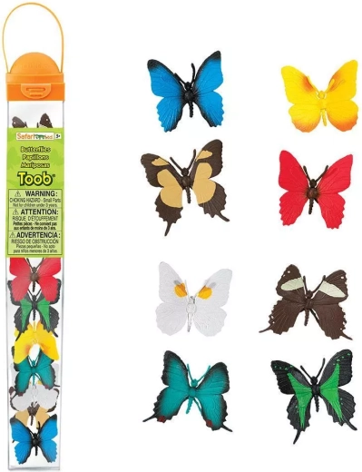 Safari Ltd. TOOBS tubo farfalle