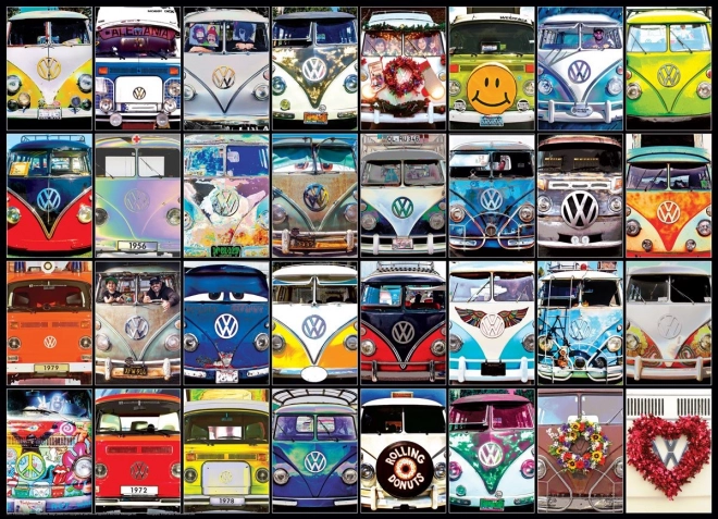 Puzzle EUROGRAPHICS VW Cool Faces 1000 pezzi