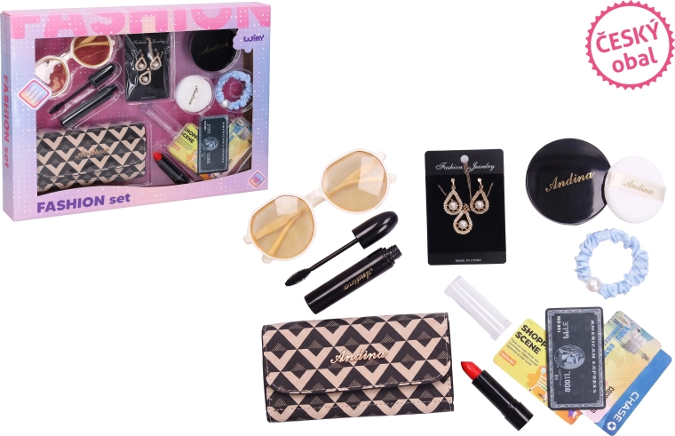 Set di moda con accessori 16 cm