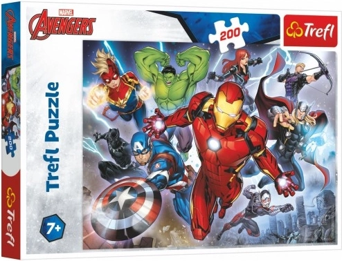 Puzzle Marvel Avengers 200 pezzi Trefl