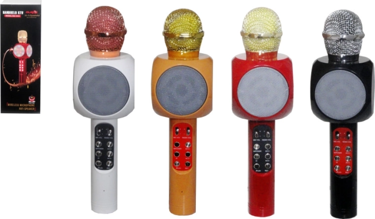 Microfono Bluetooth per bambini con luce e suono - 1 pezzo