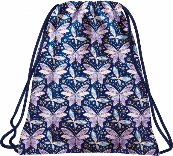 BackUP Fairies sacca con coulisse per la schiena farfalle