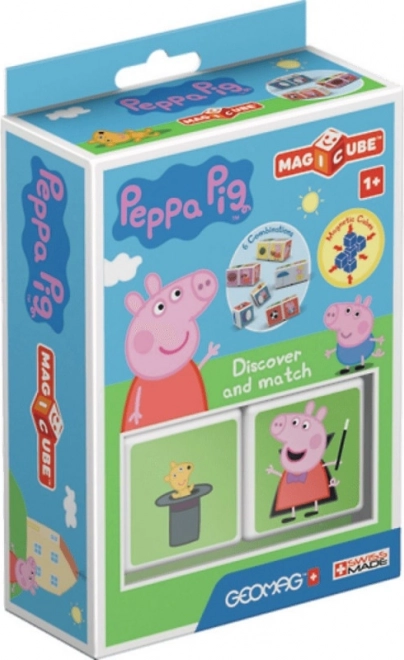 Cubetti magnetici Magicube Peppa Pig - Esplora e unisciti