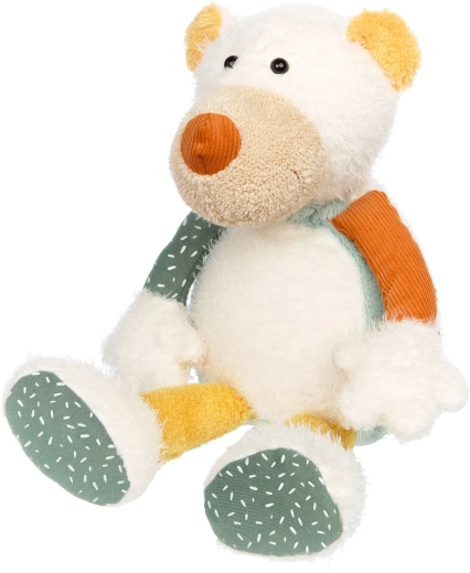 Orso polare di peluche Sigikid patchwork 31 cm