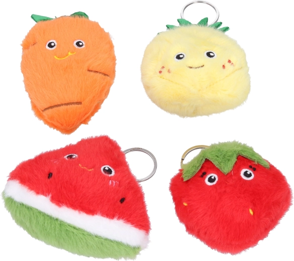 Portachiavi frutta e verdura - 1 pezzo