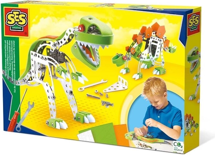 SES Creative costruzione metallica dinosauri