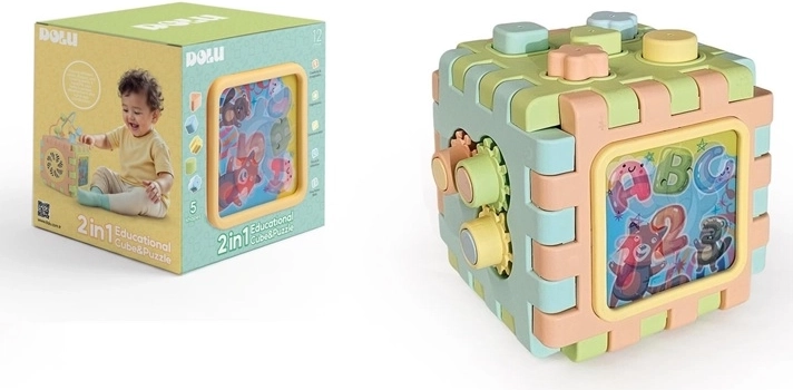 Cubo attività DOLU 2 in 1