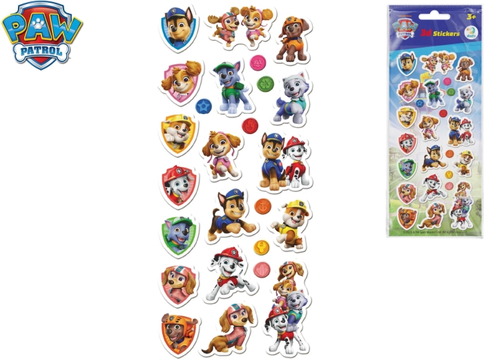 Set di adesivi 3D Paw Patrol