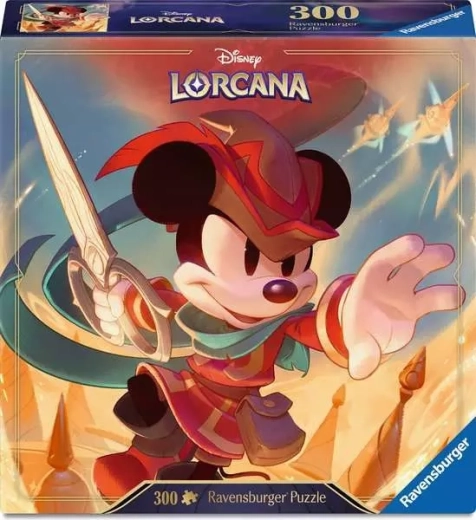 Puzzle Ravensburger Disney Lorcana: Mickey Mouse – il sarto coraggioso, 300 pezzi