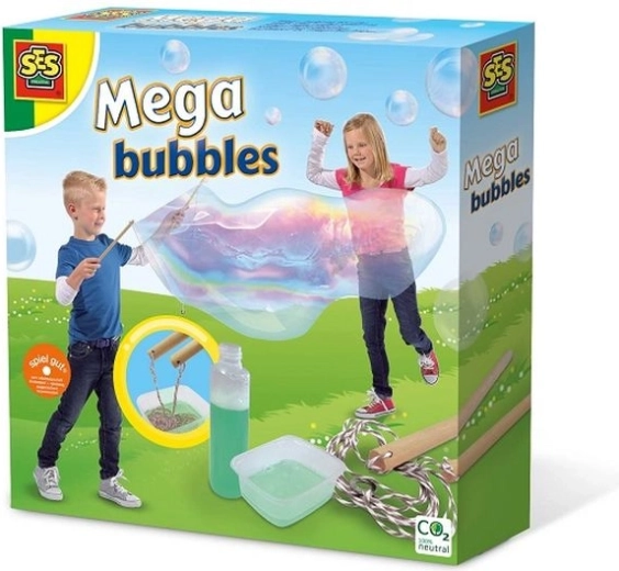 SES mega bolle – set per bolle di sapone giganti