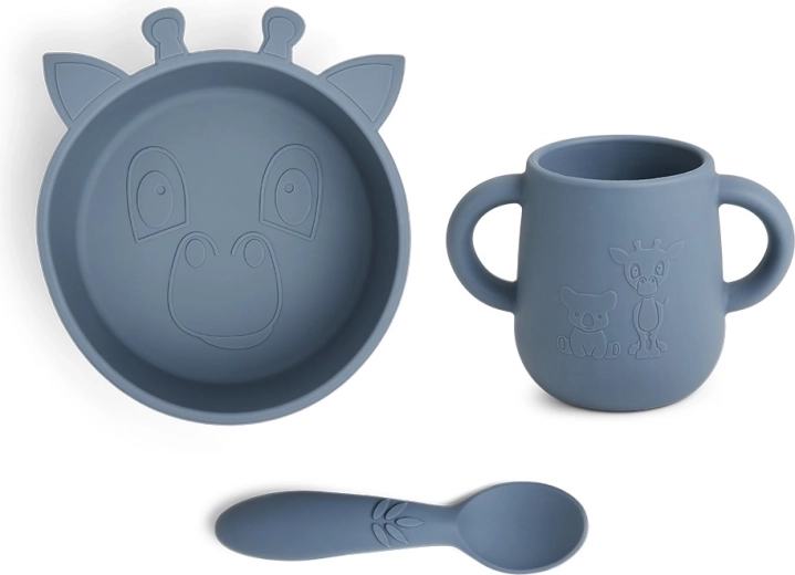 Set da pappa in silicone NuuRoo Ebba Bering Sea