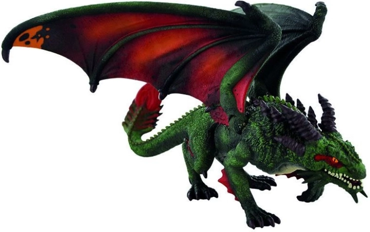 Bullyland Drago della foresta Fafnir figurina