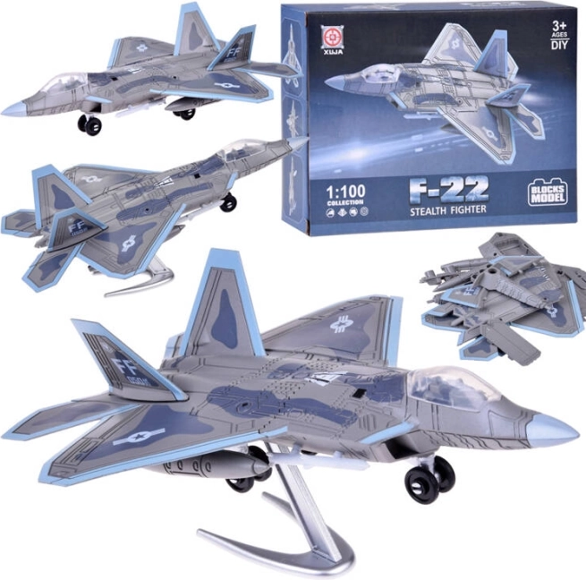 Kit di montaggio modello F-22 Raptor Jokomisiad