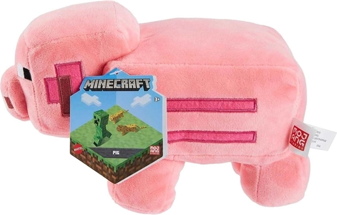 Maialino di peluche Minecraft 23 cm