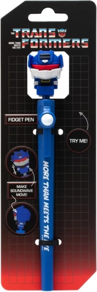 Penna con figurina Transformers