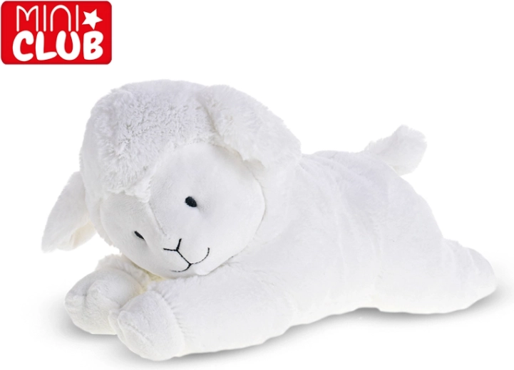 Pecorella di peluche Mini Club 28 cm – sdraiata, dalla nascita
