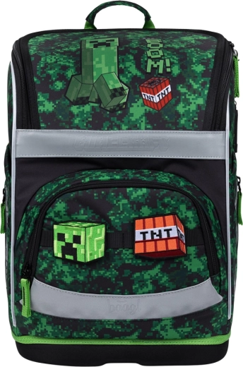 Cartella scolastica Baagl Zippy Plus MINECRAFT Boom