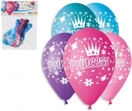 Palloncini gonfiabili per principesse, 30 cm, 5 pz