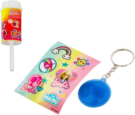 barbie portachiavi cambia colore