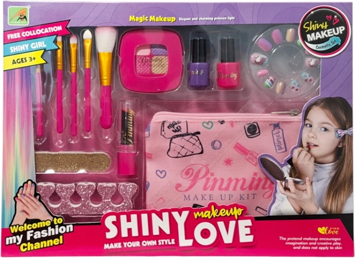 Set di bellezza e cosmetici per bambine con accessori